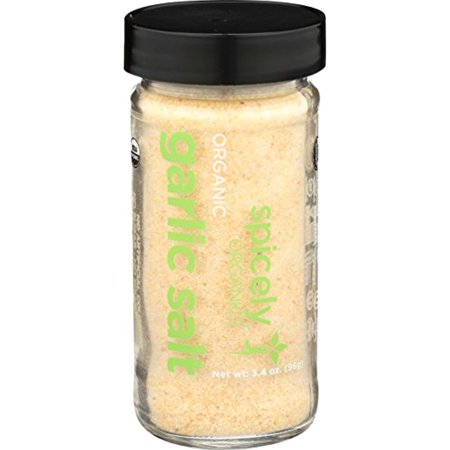 Spicely, Garlic Salt Organic, 3.4 Ounce