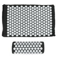 thumbnail image 1 of Coussin d'Acupression, Ensemble de Coussins de Massage pour Récupération Musculaire pour Maison et Salon de Beauté Noir, 1 of 8