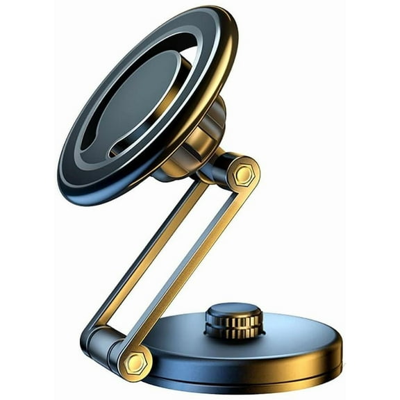 Magnetic Folding 360°Rotating Stand Hovering Screen Phone Holder Multi-Angle Adjustment Non-Obscuring Holder