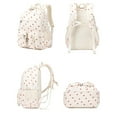 thumbnail image 3 of gcong Large Capacity Lightweight School Bookbag For Elementary Middle High School Backpack Beige, 3 of 5