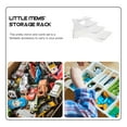 thumbnail image 2 of Four-tier Plastic Riser for Display Plastic Model Display Stand Detachable Ladder Shelf, 2 of 8
