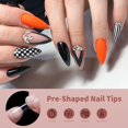 thumbnail image 3 of Puntas de uñas postizas Cycullinyt Sculpted Stiletto, 60 unidades, 3 of 9