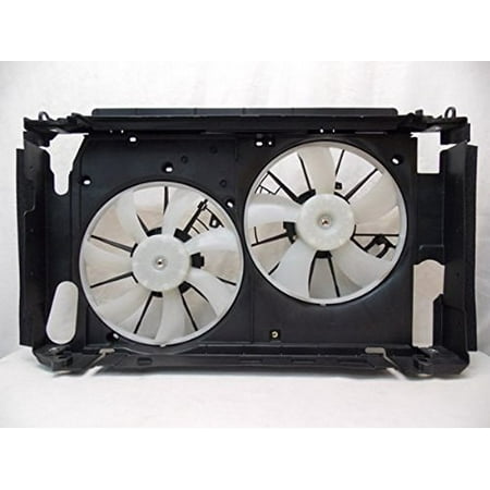 Dual Radiator and Condenser Fan Assembly - Pacific Best Inc For/Fit TO3117102 06-12 Toyota RAV4