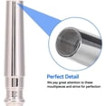 thumbnail image 4 of Bach Trumpet Mouthpiece 3C, New Silver Gold Plated Trumpet Mouthpiece 3C Size for Musical Instrument Accessory, 4 of 4