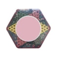 thumbnail image 1 of Tablero de Ajedrez de Doble Propósito 2 en 1 con Cuentas de Vidrio, Juego de Rompecabezas Multifuncional, Juego de Mesa Hexagonal de 27 cm, 1 of 6
