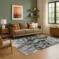 thumbnail image 7 of Addison Rugs Mayfield Premium Machine Washable Transitional Abstract Chocolate Rectangle Rug, 3' x 5', 7 of 7