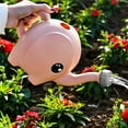 thumbnail image 2 of Elephant Watering Can for Indoor & Outdoor - 1.5L Cute Watering Pot with Long Spout & Sprinkler - Kids Gardening Can for Houseplants, Succulents, Flowers, 2 of 6