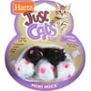 Hartz Just For Cats Mini Mice Cat Toy, Catnip Filled, 5 Ct