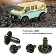 thumbnail image 2 of Bewildely Engranajes diferenciales de ejes, 4 pack/lote, para Hobby Plus 1/18 CR18P Rock Van Performance Kits de construcción modelo, 2 of 6