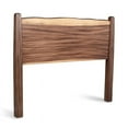 thumbnail image 2 of Pemberly Row Farmhouse Brown Live Edge Wood Queen Headboard and Nightstand, 2 of 7