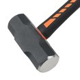 thumbnail image 2 of SEUNMUK 2 Pack 4 lb Sledge Hammer, Steel Head and 12 Inch Long Shock-Resistant Fiberglass Handle, Black and Orange, 2 of 5