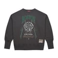 thumbnail image 2 of Women's Mitchell & Ness Charcoal Boston Celtics Hardwood Classics Lightweight Pullover Sweatshirt, 2 of 6