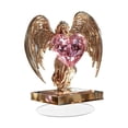 thumbnail image 3 of Estatua de Ángel de amor plana 2D, decoración del Día de San Valentín, regalo de cumpleaños, MESA CENTRO de MESA, adorno de escritorio acrílico para, 3 of 8