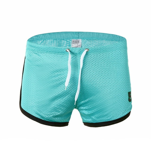 TIHLMK Men Underwear Boxer Shorts Trend Personality Drawstring Youth Boxer Shorts