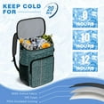thumbnail image 3 of Scientific Formula Cooler Backpack, Leakproof and Waterproof Lunch Bag for Biology Lab, Science Classroom, and Outdoor Use, 3 of 6