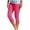 Hot Pink, variant on RYRJJ Capri Leggings for Women Dressy Capris Pants Summer Casual Knee Length Workout Yoga Leggings Slim Fit Cropped Pants