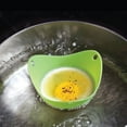 thumbnail image 2 of Cazadores furtivos de huevos de silicona: herramienta de cocción de silicona flexible Delisious Poach Egg Cooker Bake And Mold Food- Set de 8 TV Time 670N8, 2 of 4