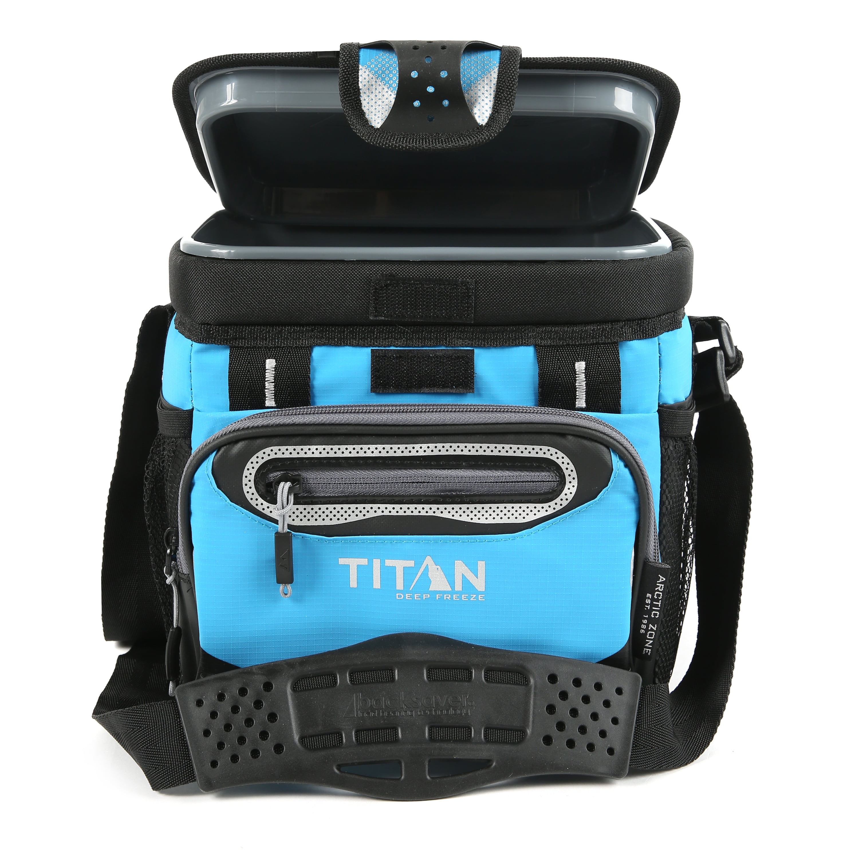 Titan by Arctic Zone™ 9 Can/6 Quart Zipperless™ HardBody® Cooler - Process Blue