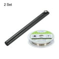 thumbnail image 3 of Uxcell 100m Molybdenum Screen Cutting Wire Line with Handle Phone LCD Cutting Wire Glass Separate Repair Tool,0.035mm, 3 of 5