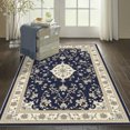 thumbnail image 2 of 1PC Floral Pattern Area Rug Partial Carpet, Lightweight Washable Easy-to-Tidy Carpet Mat Festival Gift, Suitable for Living Room, Bedroom, Dining Room, Office, Hallway, Room Accessones, 2 of 8
