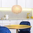thumbnail image 4 of LIFKOME 1 Set of Basket Lamp Shade Rattan with Adults Boutique Hostel, 4 of 7