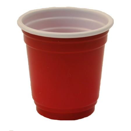 Mini 2 Oz. Plastic Drink, Shot, Pong, Tasting Cups (40Ct)
