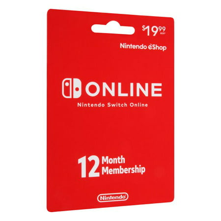 Nintendo Switch Online 12 Month Card