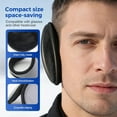 thumbnail image 5 of Mens Winter Ear Muffs, Foldable Soft Plush Lined Ear Cover for Outdoor Skiing, Riding, Casual Daily Wear, Solid Color Warm Ear Protector By PULMCheerger, 5 of 8