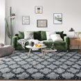 thumbnail image 5 of Homore Geometric Area Rugs for Bedroom Living Room Decor 8' x 10' Gray/Black, 5 of 9