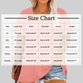 thumbnail image 3 of Crgrtght Women T Shirt Plus Size Tops for Women Casual Bling Shirts for Women Printed V-Neck Short-Sleeved Top Oversized Tshirts for Women Dressy, 3 of 4