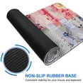 thumbnail image 6 of Long Mouse Pads for Desk,Pioneer Flower Floral Print Pattern Desk Mats on Top Of Desks, Desk Mouse Pad Extra Large with 3mm Non-Slip Base and Stitched Edge for Gaming,Office,Work,Home 31.5"x11.8", 6 of 6