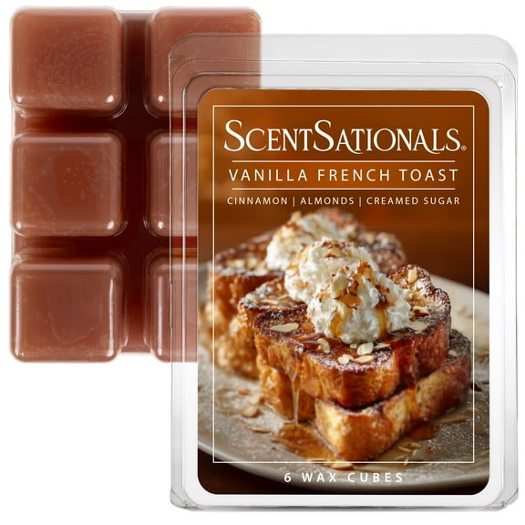Vanilla French Toast Scented Wax Melts, ScentSationals, 2.5 oz