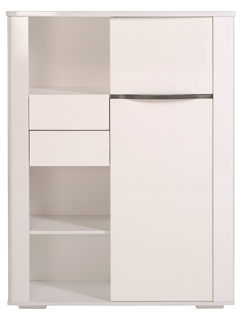 white gloss shoe cabinet on Ceram High Gloss White Credenza Cabinet With Drawers And Doors Walmart Com Walmart Com