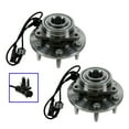 thumbnail image 2 of TRQ Front Wheel Hub & Bearing Pair for 07-13 Silverado Sierra Tahoe BHA50034 Fits select: 2007-2013 CHEVROLET SILVERADO, 2007-2014 CHEVROLET TAHOE, 2 of 5