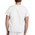 thumbnail image 4 of Adar Universal Unisex V-Neck Tunic 3 Pocket Scrub Top (Available in 39 Colors), 4 of 7