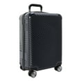thumbnail image 6 of Ecotech Veer 20-inch Hardside Travel ABS Carry-on Luggage, Obsidian Black, All Ages, 6 of 8