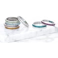 thumbnail image 6 of Stylish Stackables with Lavender CZ Ring- Size : 10, 6 of 8