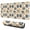 Owl Autumn Leaf, variant on 31.5x11.8 Inch Gaming Mouse Pad, Non-Slip Stitched Rubber Desk Mat for Desktop & Laptop,Owl Autumn Leaf Beige Distinct Pattern