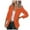 Orange, variant on Dtydtpe Clearance Sales, Jackets for Women Blazer Jackets for Women Jackets Women's Open Work Blazers Coat Casual Sleeve Front Long Office Women's Coat Winter Coats for Women