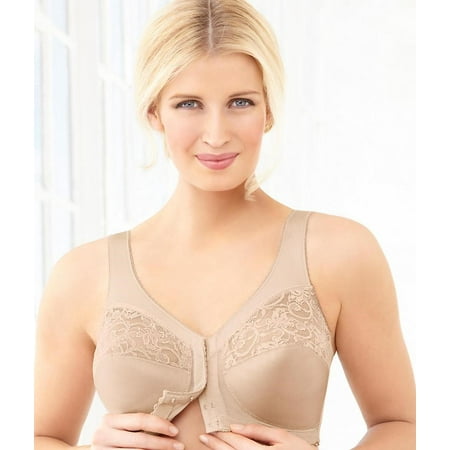 - Womens Plus MagicLift Front Close Bra, Style 1200