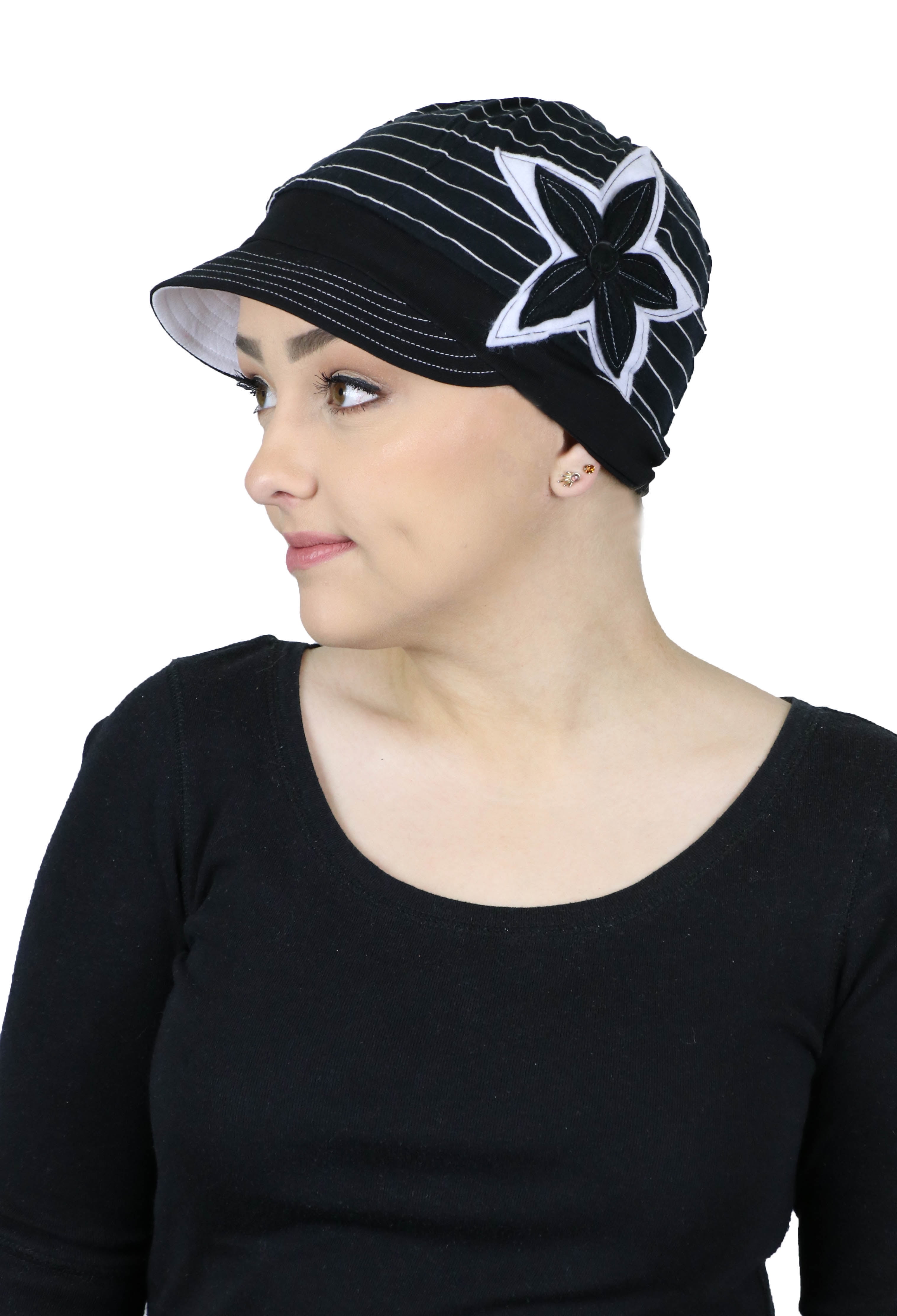 Chemo Hats for Women Cancer Headwear Headcoverings Soft Cotton Cute