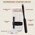 thumbnail image 2 of Sourdough Starter Kit, Bread Proofing Basket with Glass Sourdough Starter Jar, Sourdough Bread Baking Supplies, 9'' Round Bread Proofing Basket, for Bread Making Baking Fermentation, 2 of 8