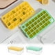 thumbnail image 1 of Molde para hacer bloques de hielo | Molde de celosía de hielo de silicona de grado alimenticio para refrigerador doméstico | Liberación fácil | Tapa a prueba de fugas por olores | Fácil de limpiar, 1 of 8