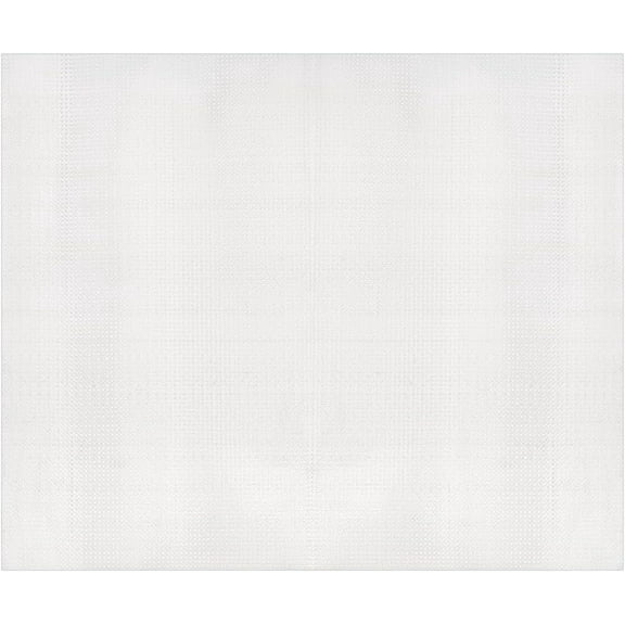 Water Soluble Fabric for Cross-Stitch Rectangle Floral White 1000x220x0.1mm