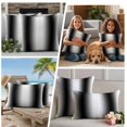thumbnail image 5 of White Black Outdoor Pillow Covers, Waterproof Decorative Throw Pillowcases Set of 2, Modern Gradient Vertical Stripes Geometric Couch Cushion Cases with Zipper for Outside Patio Garden Sofa 20"x20", 5 of 9