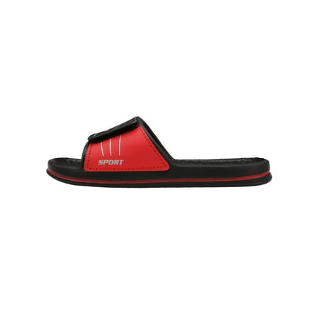 

Audeban Kids Quick Dry Flat Heels Summer Beach Shoes Indoor Casual Slippers Boy s Outdoor Durable Slip On Open Toe Slides House Shoe