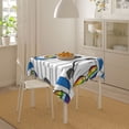 thumbnail image 4 of Wukai Panda with Sun glasses Waterproof Tablecloth for Kitchen Dining, Fits Square Tables for 2-4 Seats -60"x60", 4 of 7