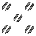 thumbnail image 3 of Riwesomey 1 par de rejillas de ventilación de ABS para coche, repuesto elegante Universal antioxidante, actualización modificada, pieza Type2 NO2, 3 of 6