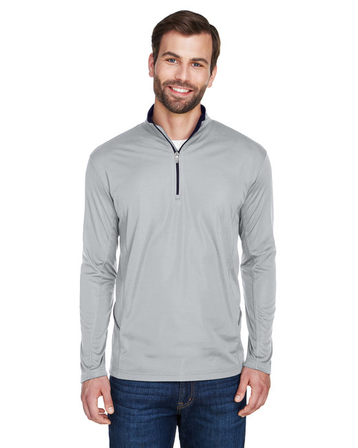 Men's Cool  Dry Sport Quarter-Zip Pullover - GREY - S - Walmart.com