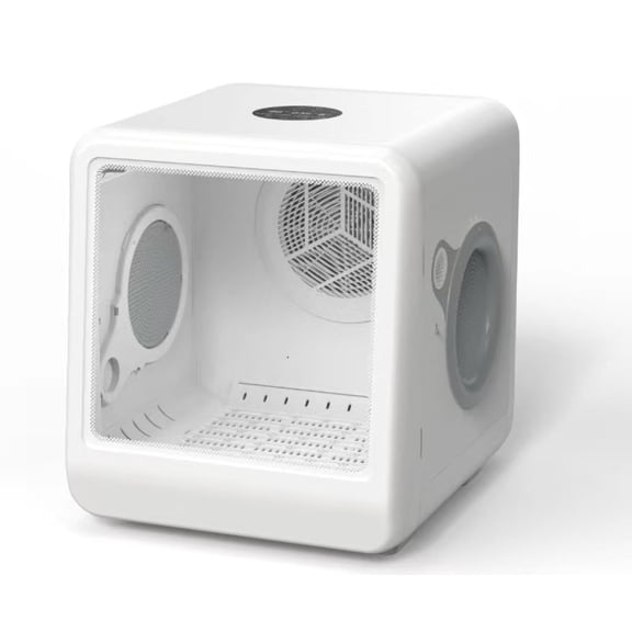 Automatic Pet Hair Dryer Box - 65L Large Capacity, Cool & Hot Wind, Patented Air Circulation for All Pet Sizes